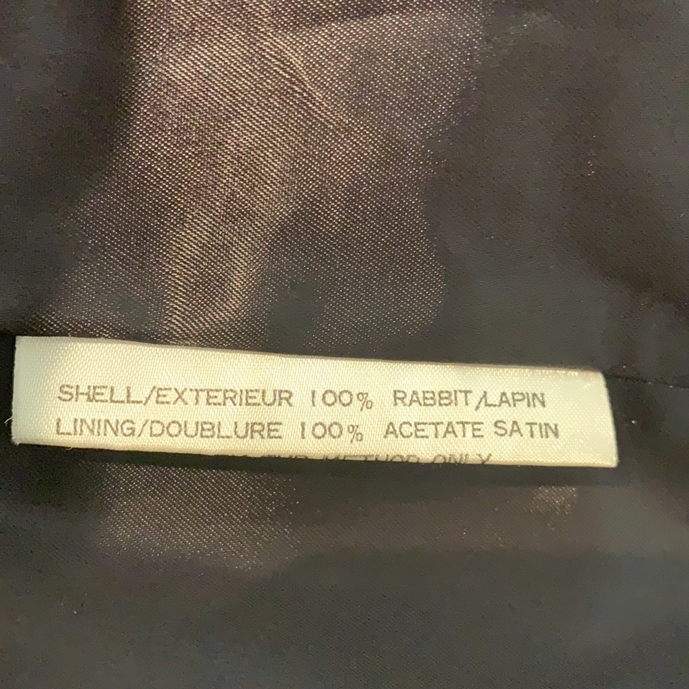 Rabbit fur jacket - Picture 6 of 7
